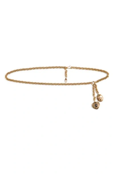 Chloé The Chateau Treasures Chain Belt In Gold