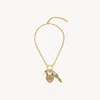 Chloé The Château Treasures Choker Gold Size Onesize 100% Brass In Gold