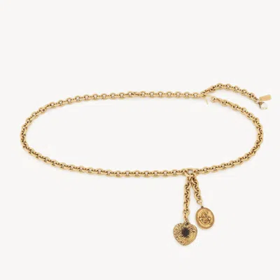 Chloé Embellished Gold-tone Chain Belt