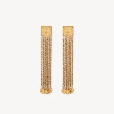 Chloé The  Amulet Earrings Gold Size Onesize 100% Brass