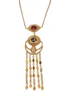 Chloé Chloe The  Amulet Embellished Necklace