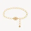Chloé Amulet Chain Belt In Gold