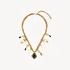 Chloé The  Antique Pearls Necklace Gold Size Onesize 100% Brass In Metallic