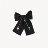 Chloé The  Candid Hair Clip Black Size Onesize 53% Viscose, 47% Acetate In Black