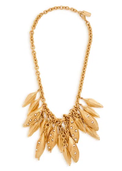 Chloé Chloe The  Corn Multi Pendant Necklace In Gold