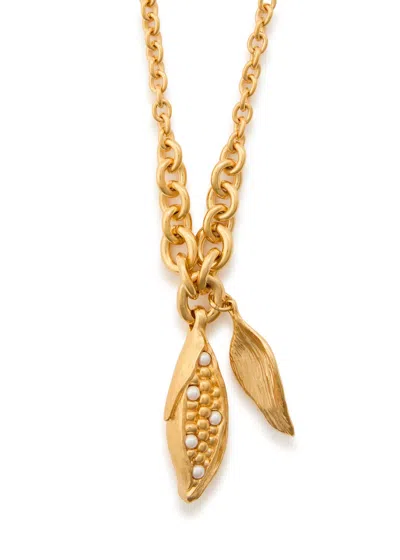 Chloé Chloe The  Corn Pendant Necklace In Gold