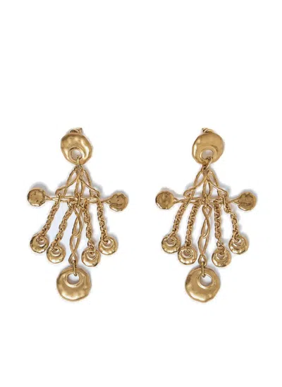 Chloé The  Eclectic Earrings In Gold