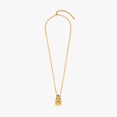 Chloé The  Elixir Pendant Necklace Gold Size Onesize 100% Brass