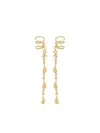 Chloé Iconic Dangling Earrings For Pierced Ears In Gold