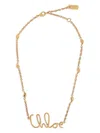 Chloé Chloe Women The  Iconic Necklace In Metallic