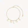 Chloé Metallic Belt With Adjustable Hook Closure And Logo Lettering Charm In Brass Woman In Gold
