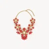 Chloé The  Magnificent Necklace Gold Size Onesize 100% Brass In Red