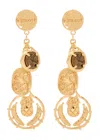 Chloé Chloe The  Medals Drop Earrings In Gold