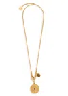 Chloé Chloe The  Medals Necklace In Gold