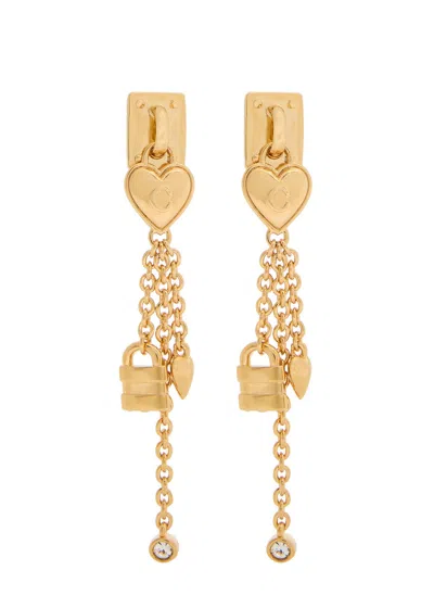 Chloé Chloe The  Mini Paddington Charm Earrings In Gold
