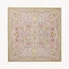 Chloé The  Paisley Square Scarf In Silk Twill Green Size Onesize 100% Silk In Brown