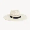 Shop Chloé The  Panama Hat In Palm Straw White Size S 100% Carludovica Palmata, Farmed, Coo Ecuador, Cotto