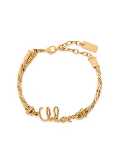 Chloé Chloe The  Plage Logo Bracelet