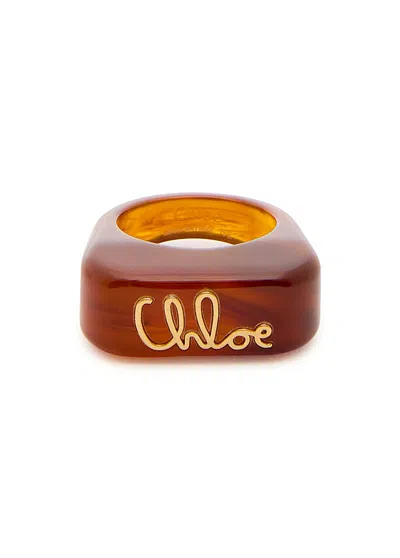 Chloé Chloe The  Plage Resin Ring