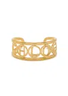 Chloé Chloe The  Script Cuff In Gold