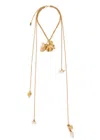 Chloé Chloe The  Shell Multi-chain Necklace
