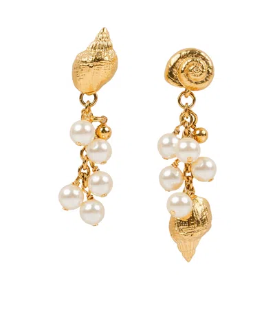 Chloé The  Shells Clip-on Earrings