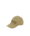 Chloé Deep Khaki Logo Baseball Hat In Green