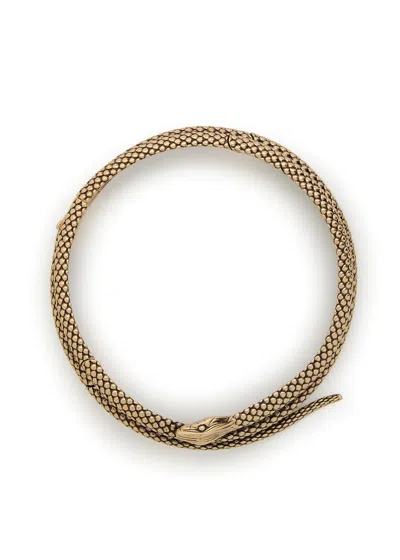 Chloé Chloe The  Snake Choker In Gold
