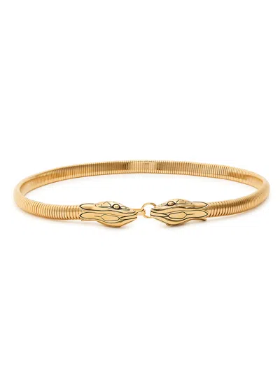 Chloé Chloe The  Snake Metal Belt In Metallic