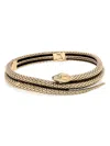 Chloé The  Snake Necklace In Gold