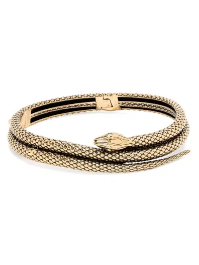 Chloé The  Snake Necklace In Gold