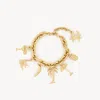 Chloé The  Sunflower Bracelet Gold Size Onesize 100% Brass