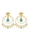 Chloé Chloe The  Sunflower Drop Earrings