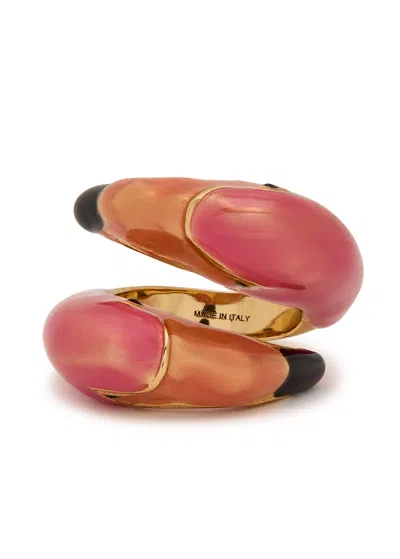 Chloé Chloe The  Tropicus Enamelled Ring In Pink