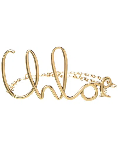 Chloé Chloe The Iconic Large Belt In Gold