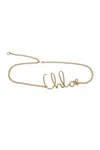 Chloé The Iconic Small Belt Accessories In Gold