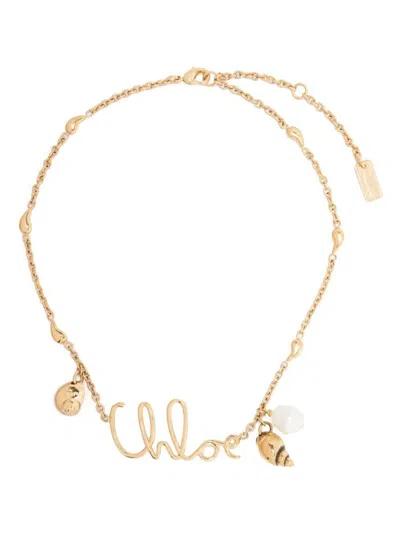 Chloé The Shells Necklace Accessories In Multi