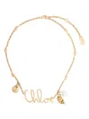 Chloé The Shells Necklace Accessories In Multi