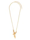 Chloé Chain And Pearl Pendant Necklaces