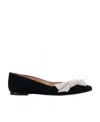 Chloé Théa Ballerina Black Size 2 100% Goatskin In Black