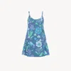 Chloé Printed Cotton-jersey Mini Dress
