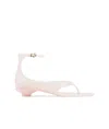 Chloé Rubber Jelly Sandals In Pink