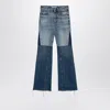Chloé Patchwork Cotton Denim Jeans
