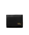 Chloé Three-fold Wallet In Black