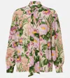 Chloé Chloe Printed Crepe Shirt