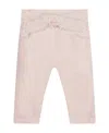 Chloé Tie-waist Straight Trousers In Pink