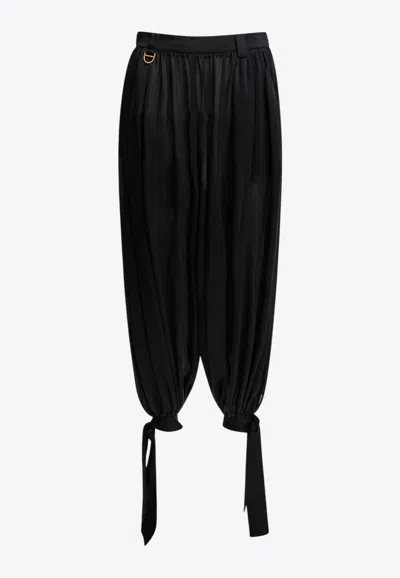 Chloé Fluid Pants In Black