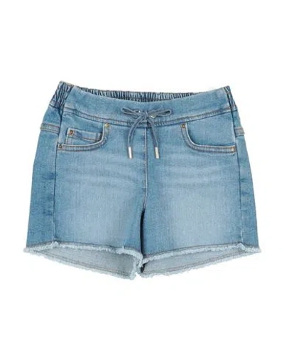 Chloé Babies'  Toddler Girl Denim Shorts Blue Size 4 Cotton, Polyester, Elastane