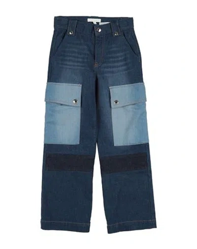 Chloé Babies'  Toddler Girl Jeans Blue Size 6 Cotton, Elastane