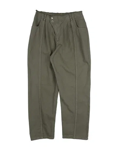 Chloé Babies'  Toddler Girl Jeans Military Green Size 6 Cotton